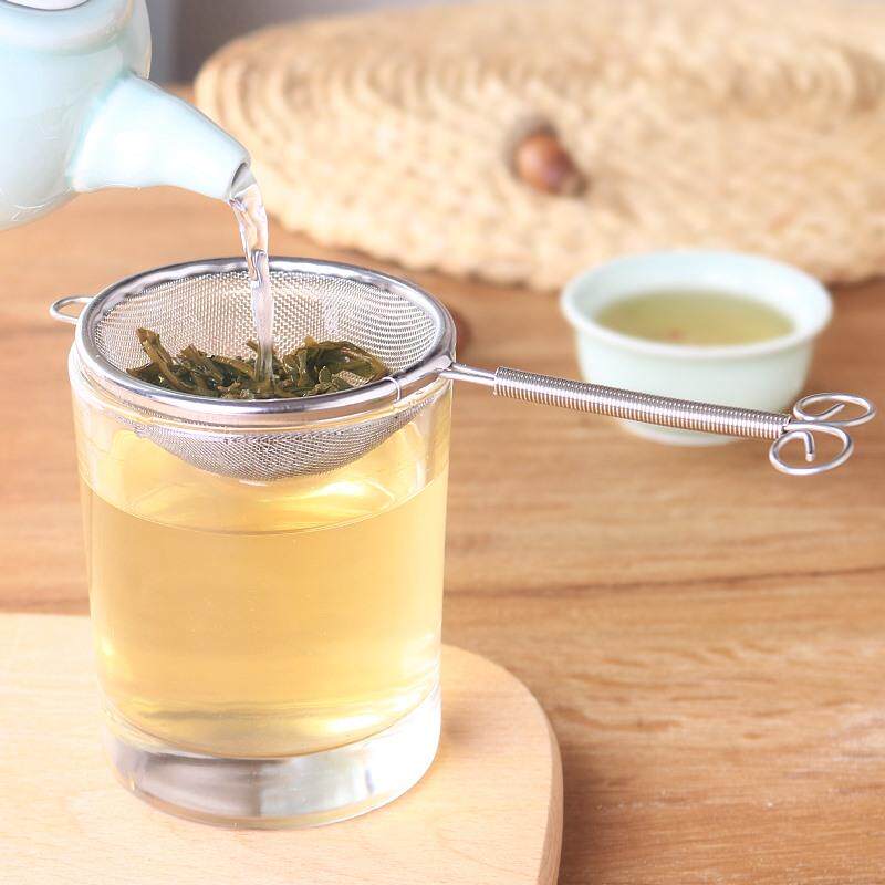 日本进口echo不锈钢茶漏茶叶糖粉过滤网滤茶器茶道配件泡茶勺子