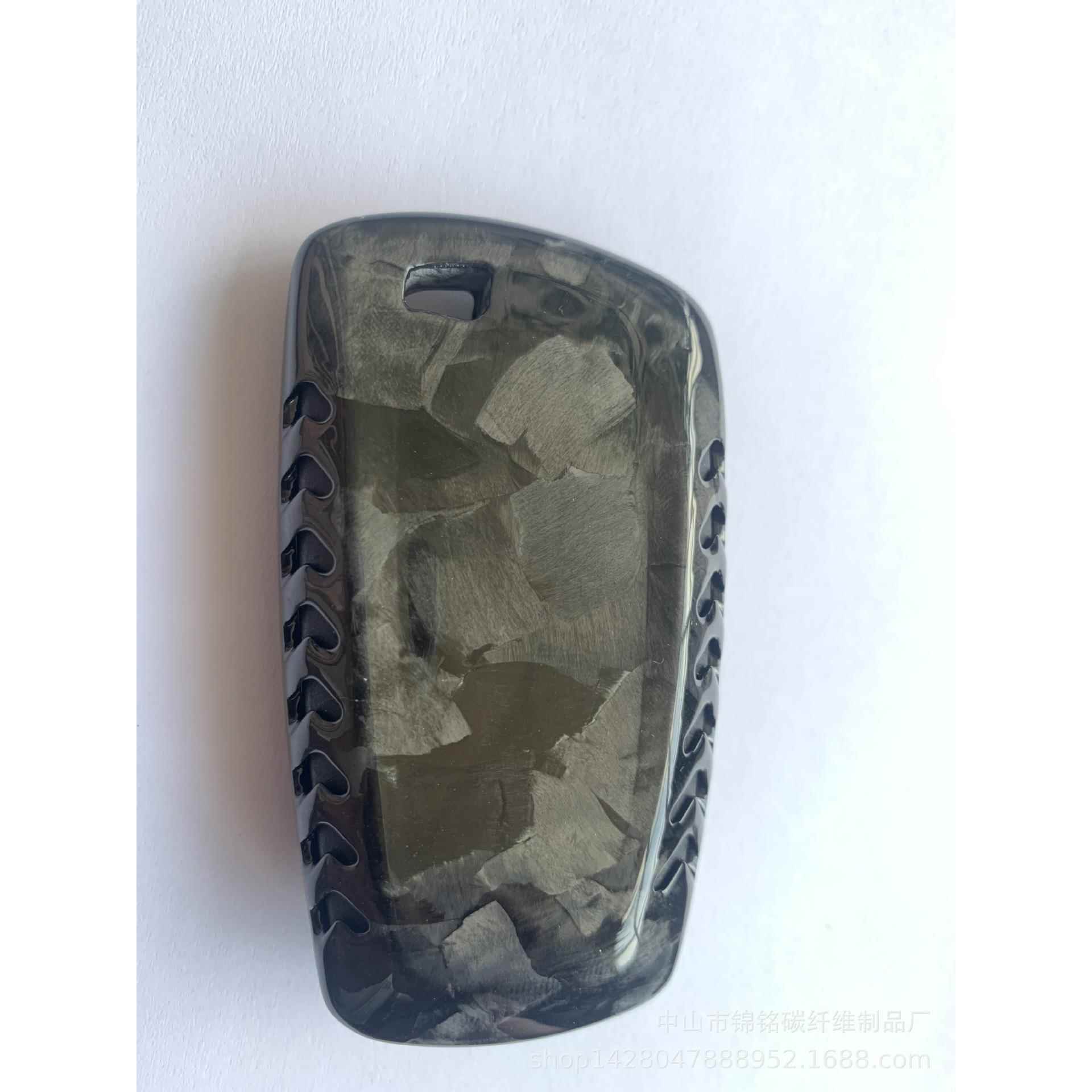 适用于宝马碳纤维钥匙525li320li3系4系1系2系X3锻造纹车钥匙壳