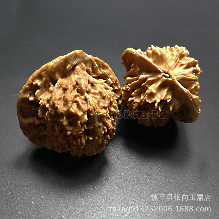 文玩核桃手把件 大号核桃把玩件 手玩件厂家