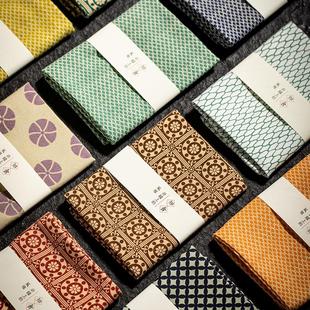 知舍吸水小茶巾正方形 清新手帕桌布抹布养壶小方巾 棉麻印花茶巾