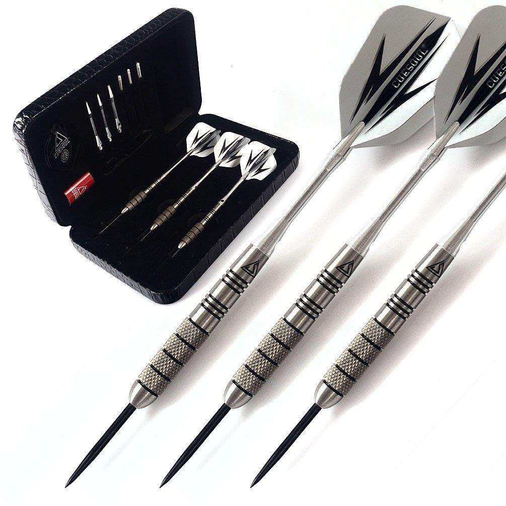 CUESOUL/Q獣32g硬式飞镖比赛级飞镖针钨钢镖耐用抗摔CSTSTD028-L
