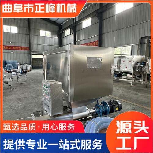 药渣脱水分离养殖场粪便脱水机不锈钢屠宰造纸污水厂固液分离机