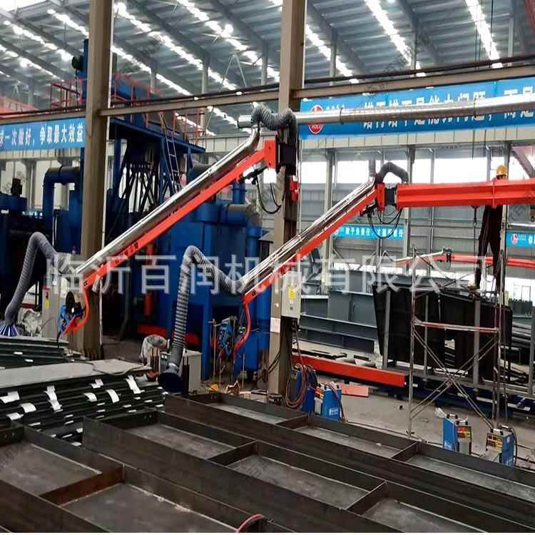 可任意机调动焊接位置的助力臂械焊接吸尘解决车BR202007间焊臂烟