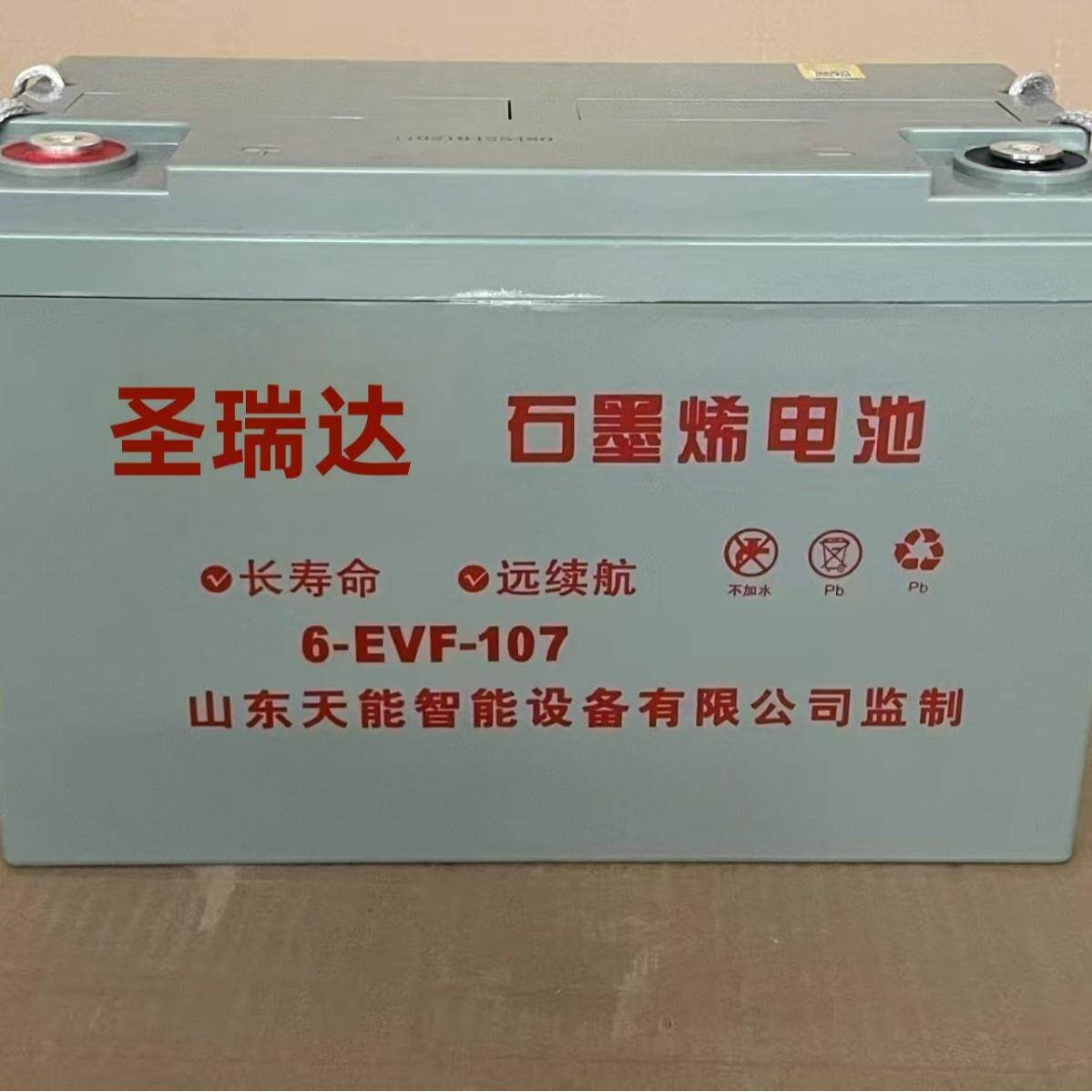 电动四轮车12V107AH 100AH6-EVF-107免维护观光车动力蓄电池
