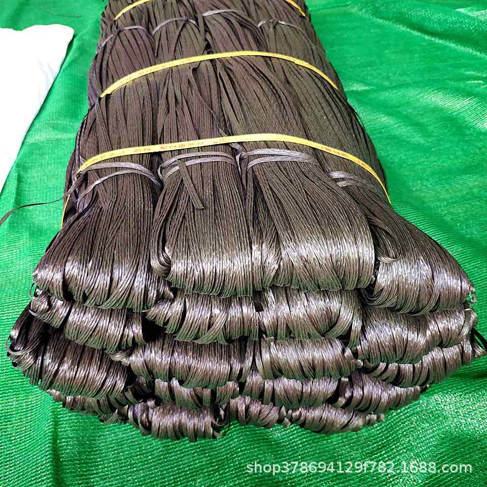 篾塑料篾胶绳胶篾捆扎绳建筑p绳排山扎绳黑色塑料封口971p绳带