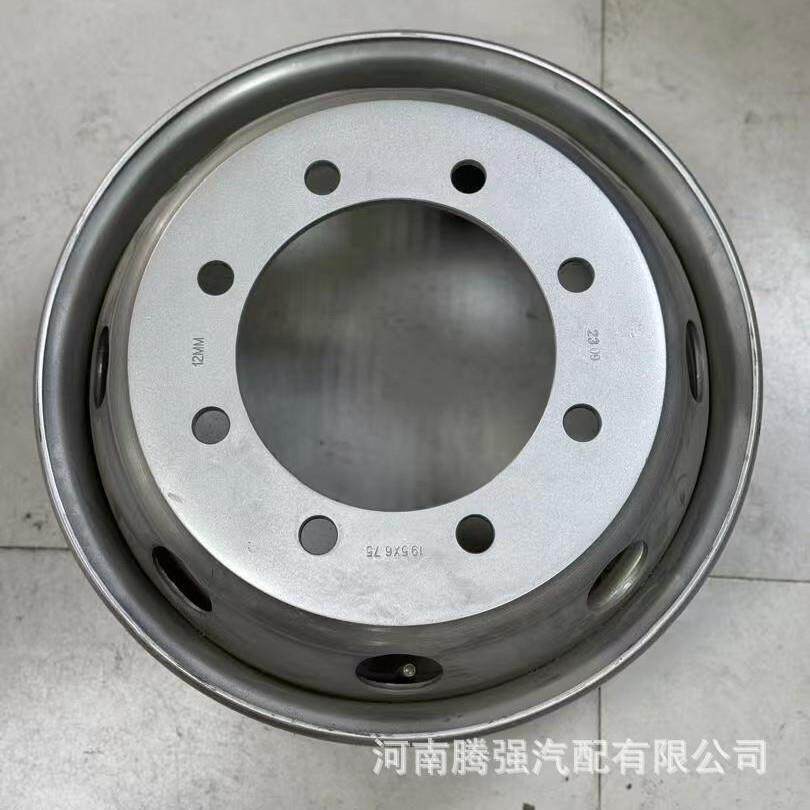 货车钢圈245/70R19.5公制轮胎钢圈加厚公路运输车轮胎