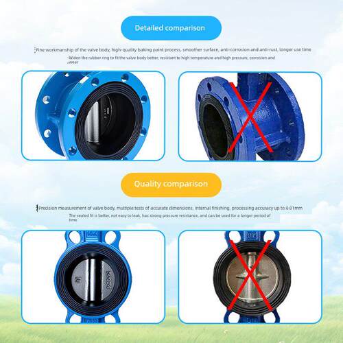 气动法兰蝶阀D641X-16Q软密封球墨铸铁铸钢不锈钢开关调节DN50 65