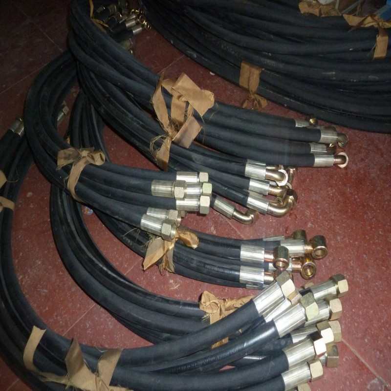高压胶管总成 液压油管 钢丝编织高压油管 工程机械胶管