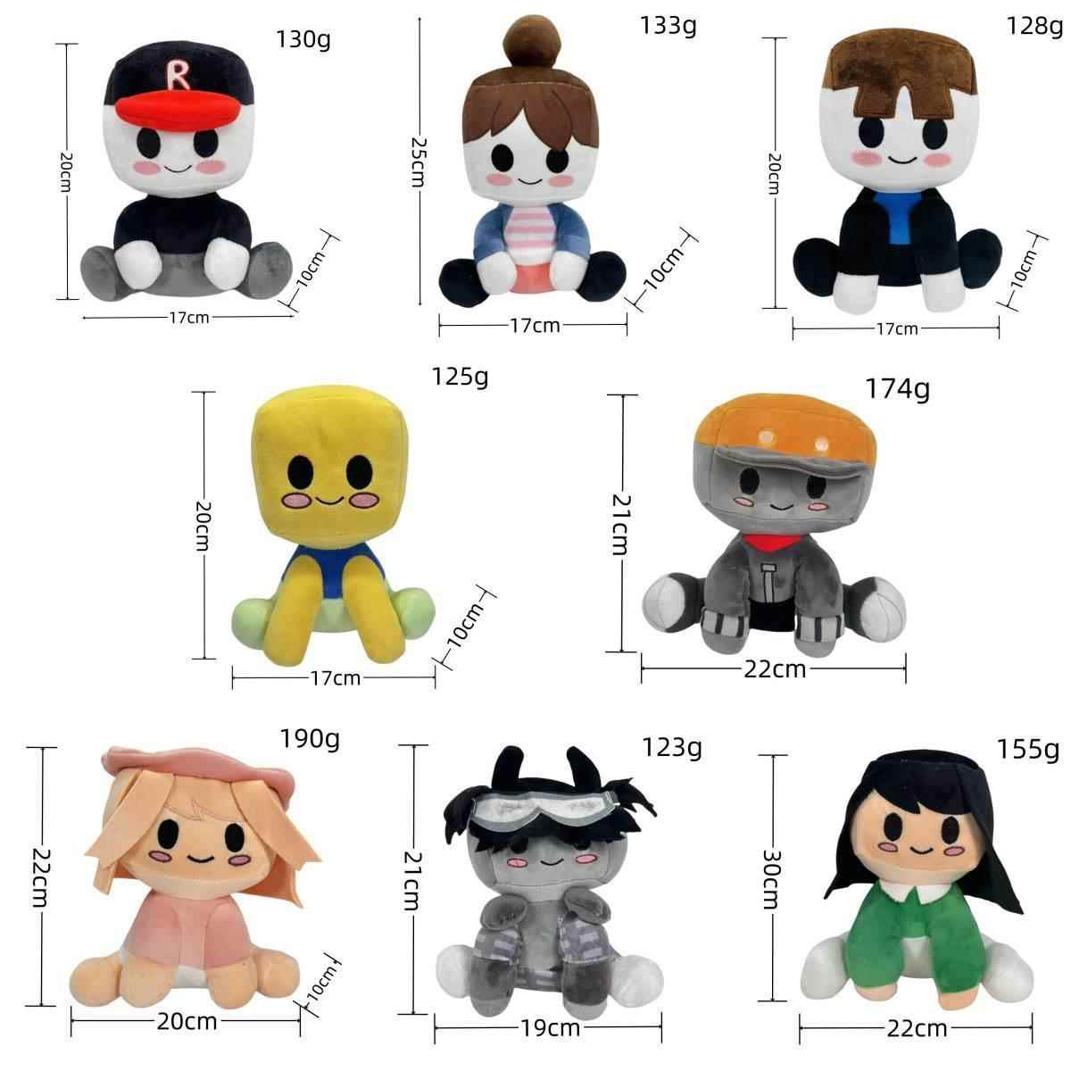 20CM The New Roblox Game Surrounding Plush Toys Dolls Cute D