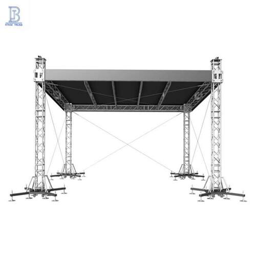 供应经典户外铝合金大棚架桁架舞台灯光架厂价直销