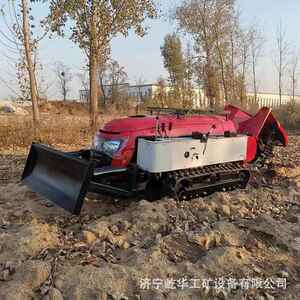 旱两棚用大果翻土耕地微耕机乘坐式多功园BUF耕能履带旋机