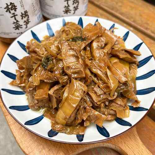 .正宗奉化油焖笋宁波特产2025年新笋玻璃瓶罐头梅干菜烤笋380g/瓶