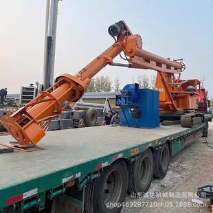 广东码头水泥粉卸船装灰机25型移动式螺旋输送机