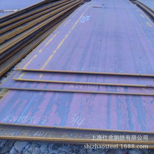 高强度路基铺路板 旧船用铺路板Q355B低合金旧钢板旧船铺路钢板