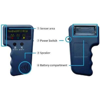 125KHz EM4100 RFID Copier Writer Duplicator Programmer
