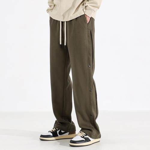 Home Daily 大厂出货！墙裂推！重磅美式春秋宽松直筒运动卫裤男