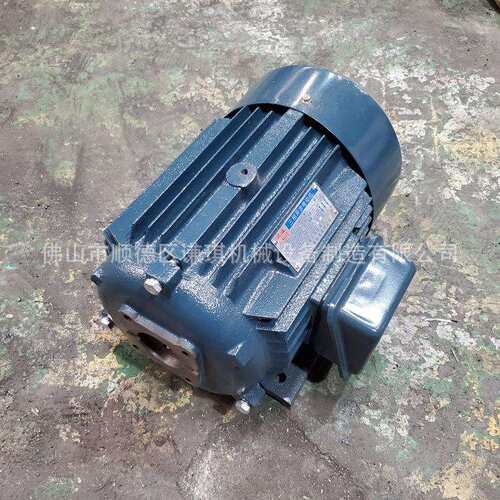 厂家直销油泵电机冷压机专用电动机三相异步电机液压泵 5.5kw380V