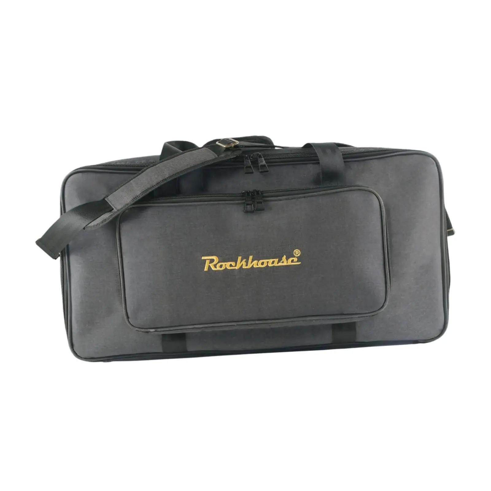 Effect Pedalboard Bag Portable Guitar Pedal Board Case for - 实物图