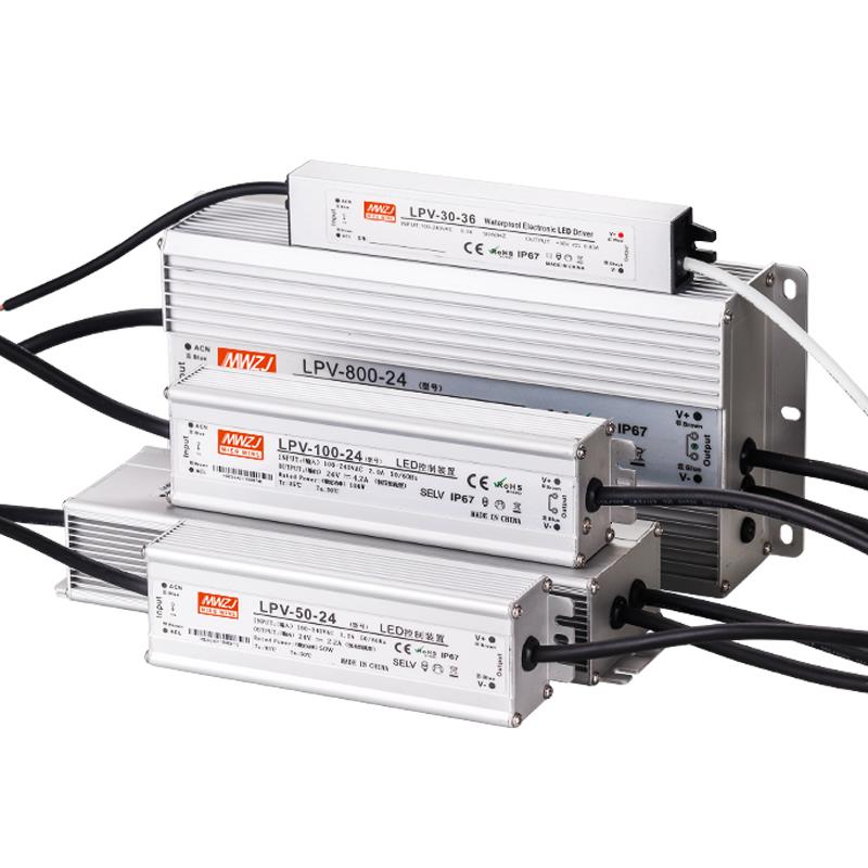 220V转12V5A防水开关电源 10W80W200W300W400W500W600W户外IP67