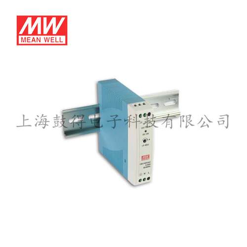 现货明纬开关电源MDR-20-1220W12V1.67A导轨型工业电源