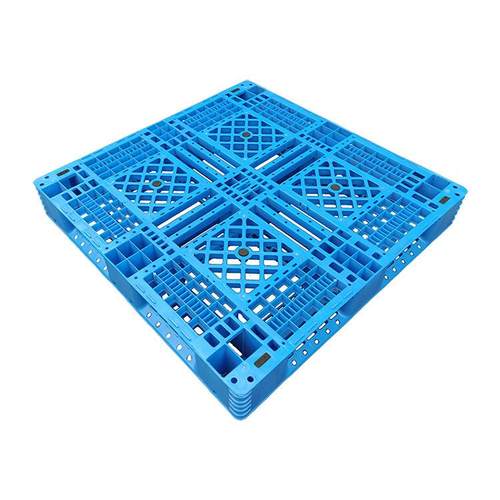 田字重新塑料托盘1100*1100*150可内置8根钢管田字1111网格栈板