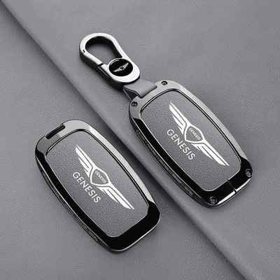 适用Genesis捷尼赛思钥匙套GV70 G80 GV80 G90车金属保护壳包扣男