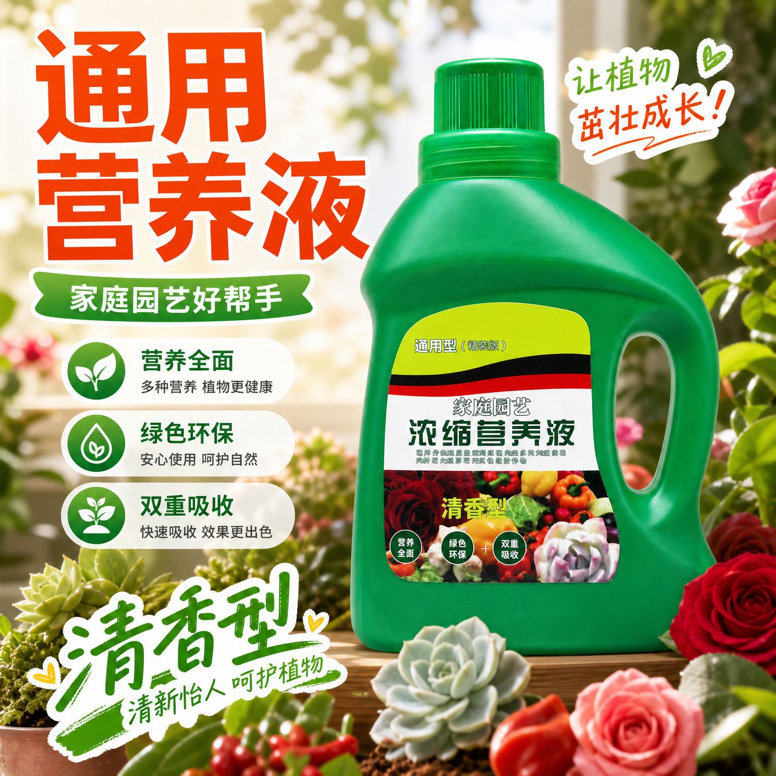 营养液富贵竹园艺植物生物菌肥