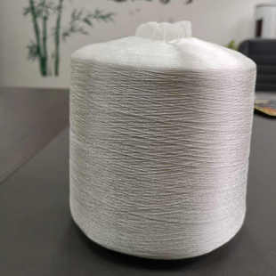 2股白胚松筒原料大有光无接头可染色 厂家批发供应涤纶绣花线108D