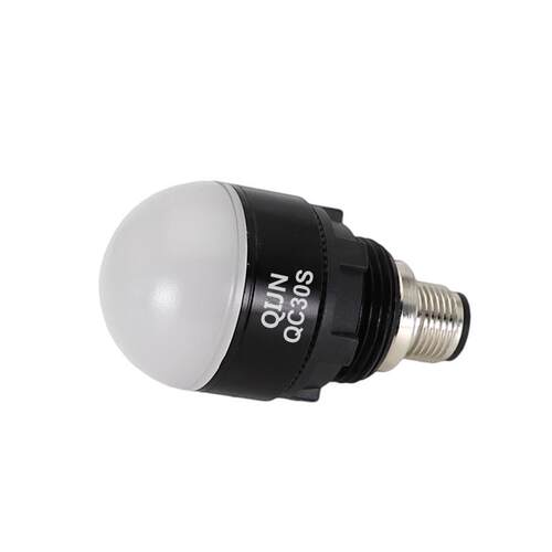 QC30S系列小型迷你半球形三色灯LED铝合金机床报信号灯QC30S-L