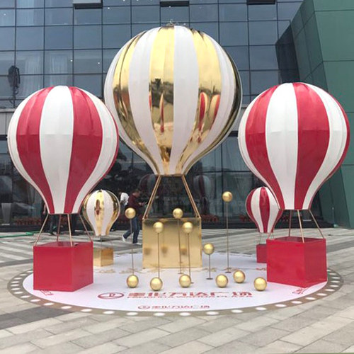 节日店铺美陈热气球装饰商场中庭吊饰 橱窗装饰摆饰dp点展厅道具