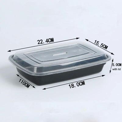 15 Pack Meal Prep Containers Microwave Safe Food Storage Con