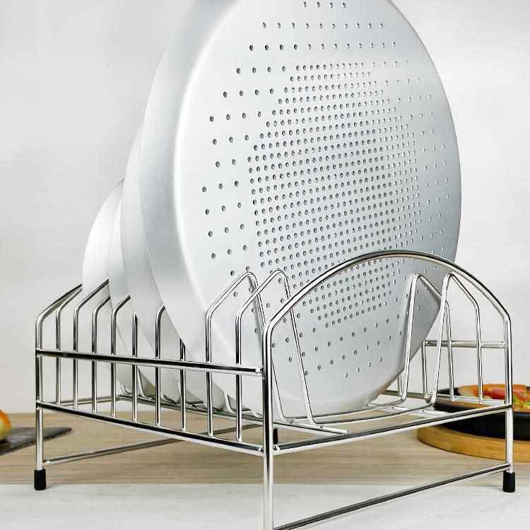 不锈钢披萨板烤盘烤网架收纳架网片碟子盘子比萨木托板晾架置新款,收纳整理,整理架/置物架/收纳架,淘宝优惠券,粉丝福利购,淘宝优惠卷