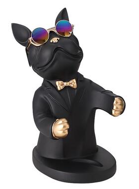 北欧现代简约红酒架摆件客厅酒柜搬家乔迁新居礼品收纳树脂工艺