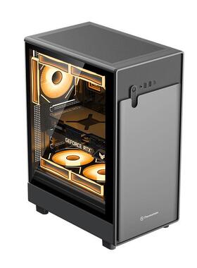 Thermaltake途腾TT金刚PRO粉色白色游戏办公机箱ATX大板240水冷