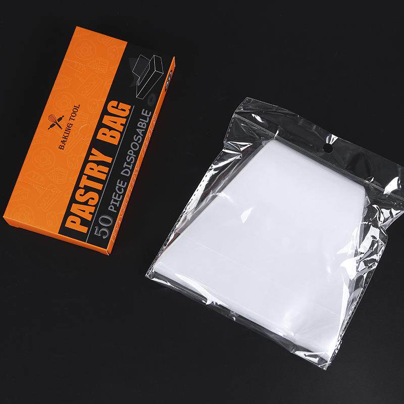 kn120烘焙个工具 糕PE一次性裱花袋蛋奶油裱花果酱朱古力挤奶袋袋