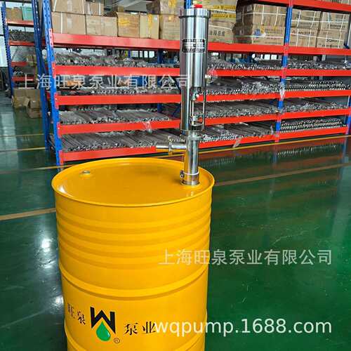 上海旺泉FY3.2T-2-3A食品级气动浆料泵、卫生级便拆式气动柱塞泵
