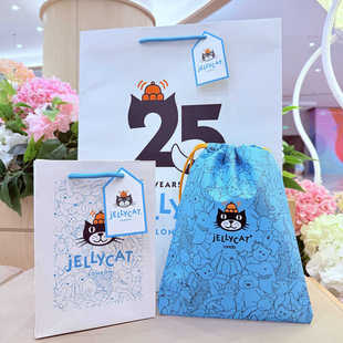 承载时光与实用 25周年限定外白内蓝大手提袋双色碰撞藏巧思纪念款