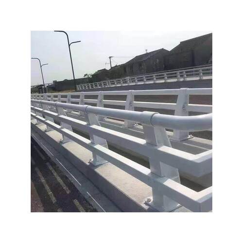 桥梁镀锌护栏三横梁防撞防护栏道路河道隔离金属保护围栏热镀锌