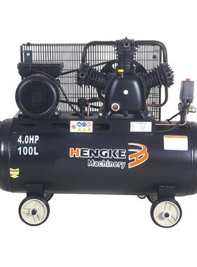 压缩无油空压机出口型皮带机HK40100W65 制冷空调压缩机机械设备