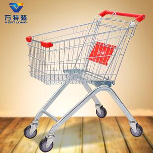 超市购物车商场手推车买菜车物业推车厂家直供量大可印logo