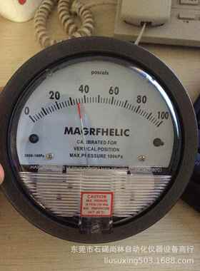 洁净室微压差表0-100pa指针压差表MAGRFHELIC0-100pa微压差表