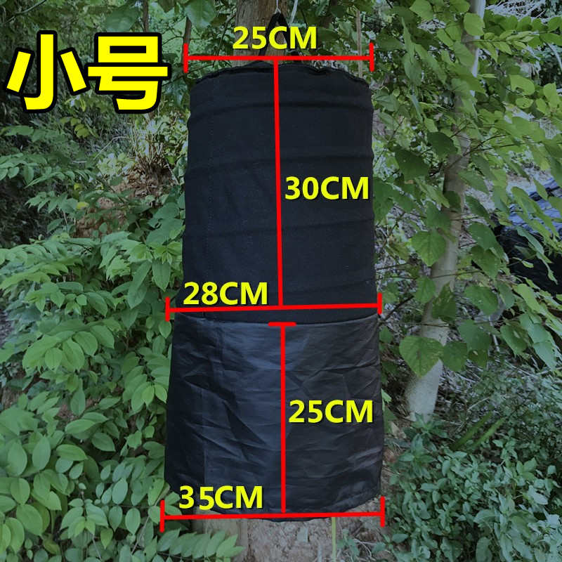 精品弹簧收蜂笼带拉链招蜂布袋折叠诱蜂捕捉野外土蜂引蜜蜂分蜂群