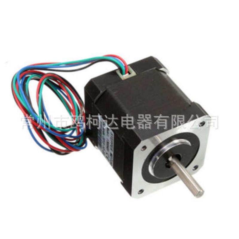 42步进电机 NEMA17 1.7A 1.8°机身48MM 0.49N.m雕刻机 3D打印机