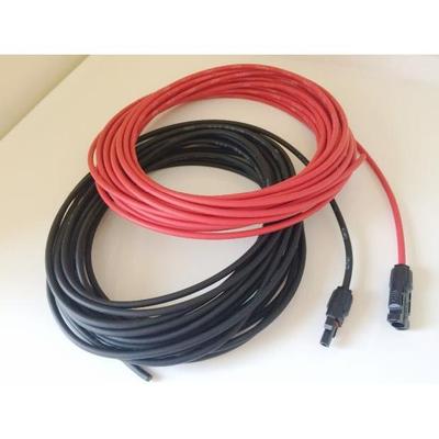 2.5/4/6/10/16mm2平方线 线太阳能光伏电缆MC4连接器延长线 线带