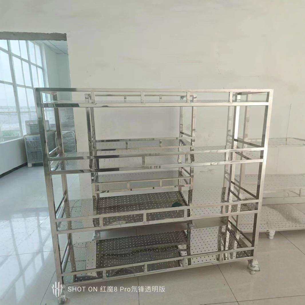 不锈钢货架 SUS304 SUS316L 层板货架 方管货架 满焊 无尘 承重