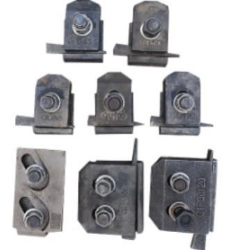 行车轨道压轨器钢轨焊接压轨器起重轨用双边单边扣板压轨器配件