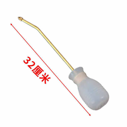 铜头喷粉器硅胶铜管喷粉头撒粉器蜜蜂治螨喷粉器蜂药专用养蜂工具