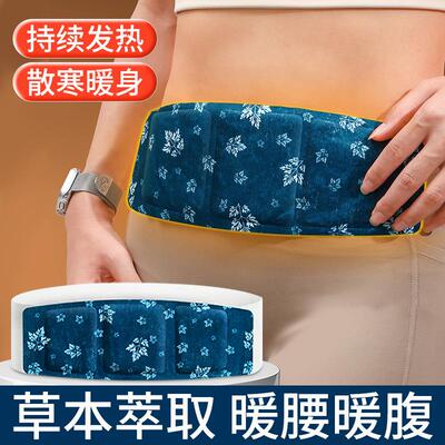 Warm Waist Moxibustion Patch, Mugwort Heat Pack, Abdominal a