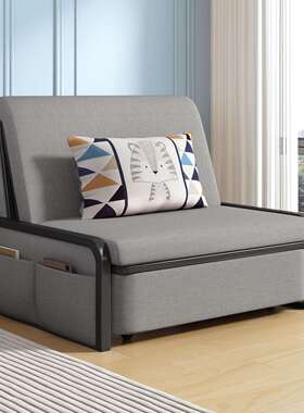 户缩沙床一体两用可折叠多QGA功能客厅伸小型单人阳台午发休沙发