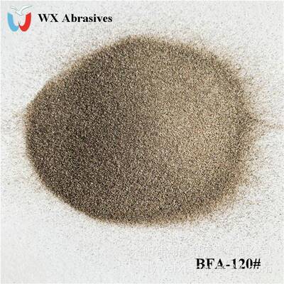 厂家各粒度棕刚玉120目磨料磨具原料钢结构喷砂F120棕刚玉